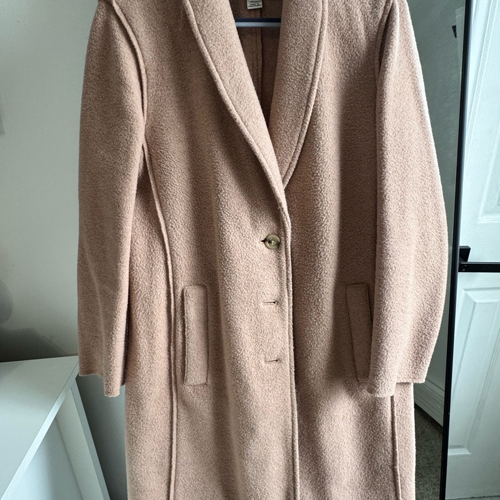 J. Crew Women's Dusty Pink Teddy Jacket